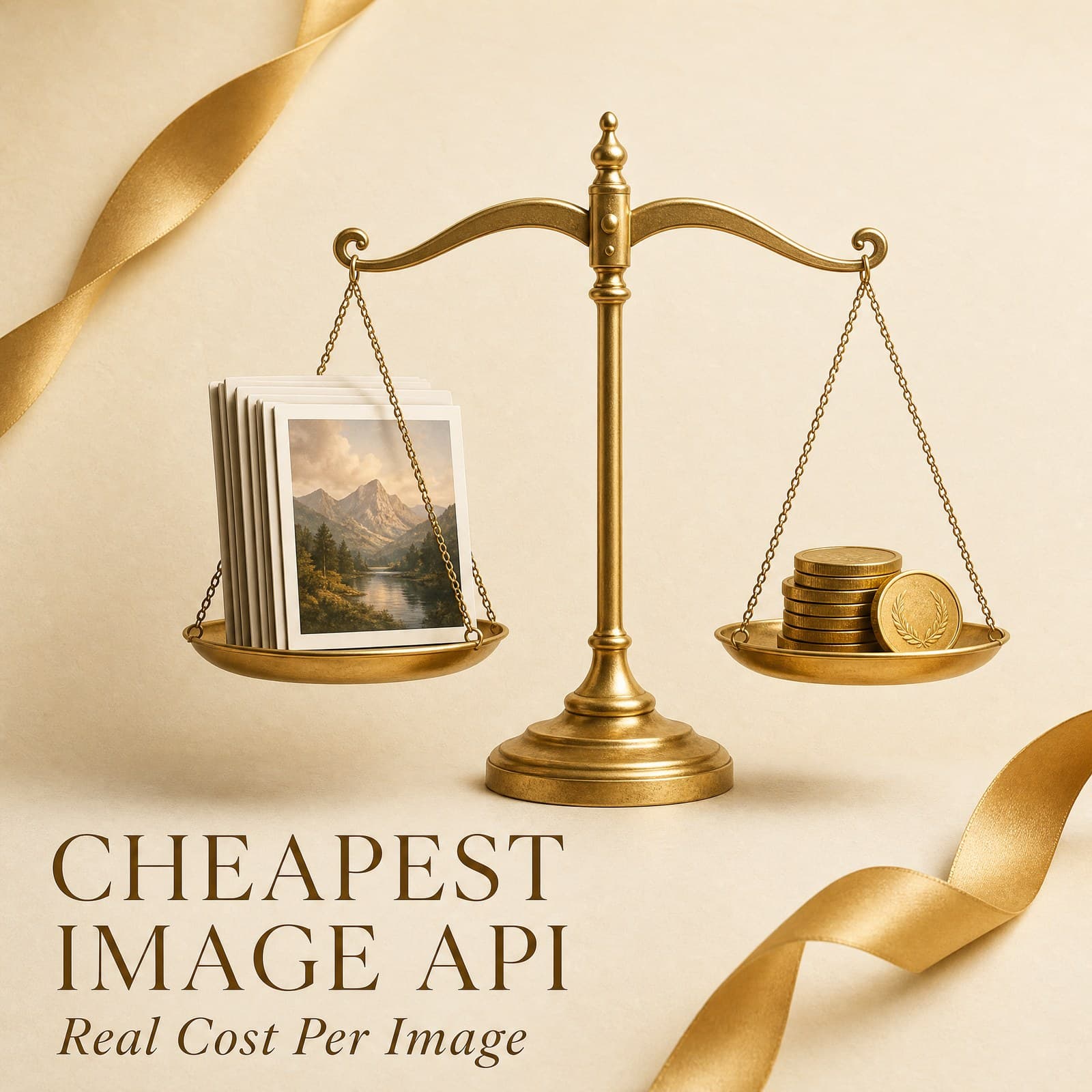Cheapest Image Generation API: How to Compare Real Cost Per Image