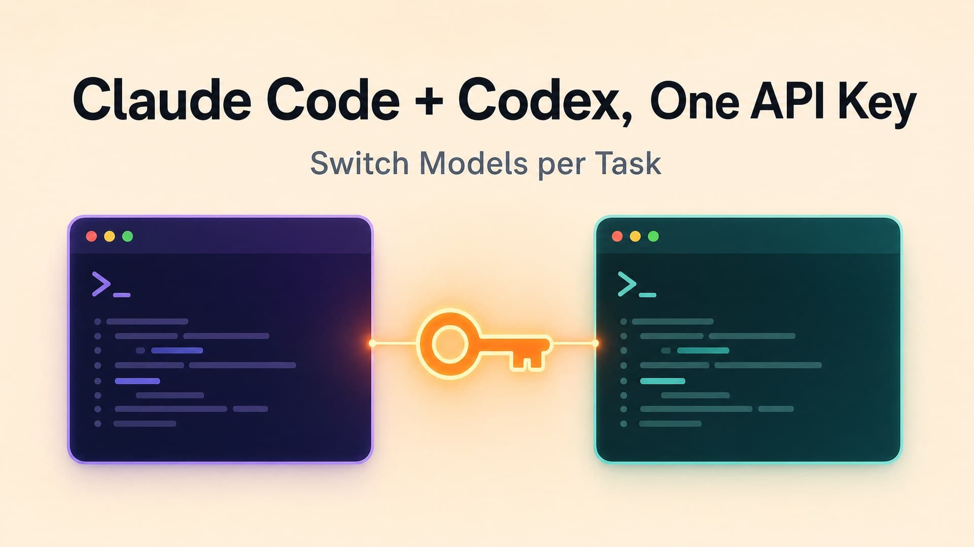Claude Code and Codex on HiAPI: One Key, Two Tools