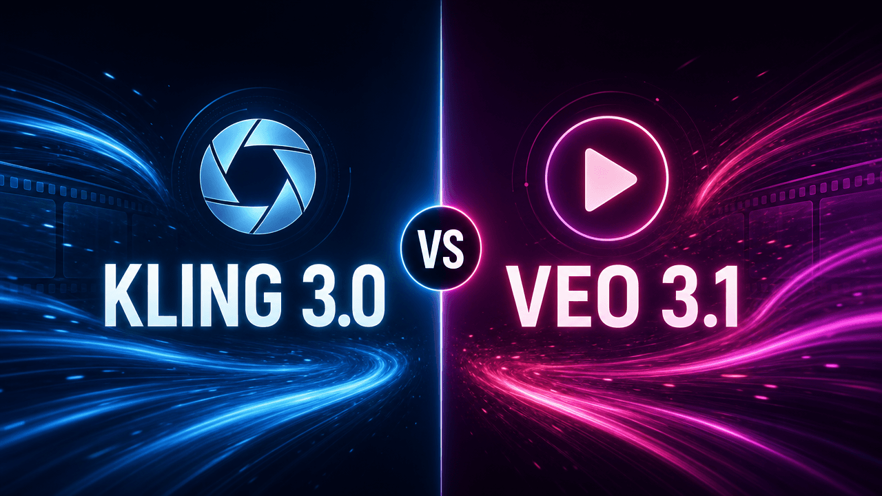 Kling 3.0 vs Veo 3.1：价格、参数与怎么选（2026）