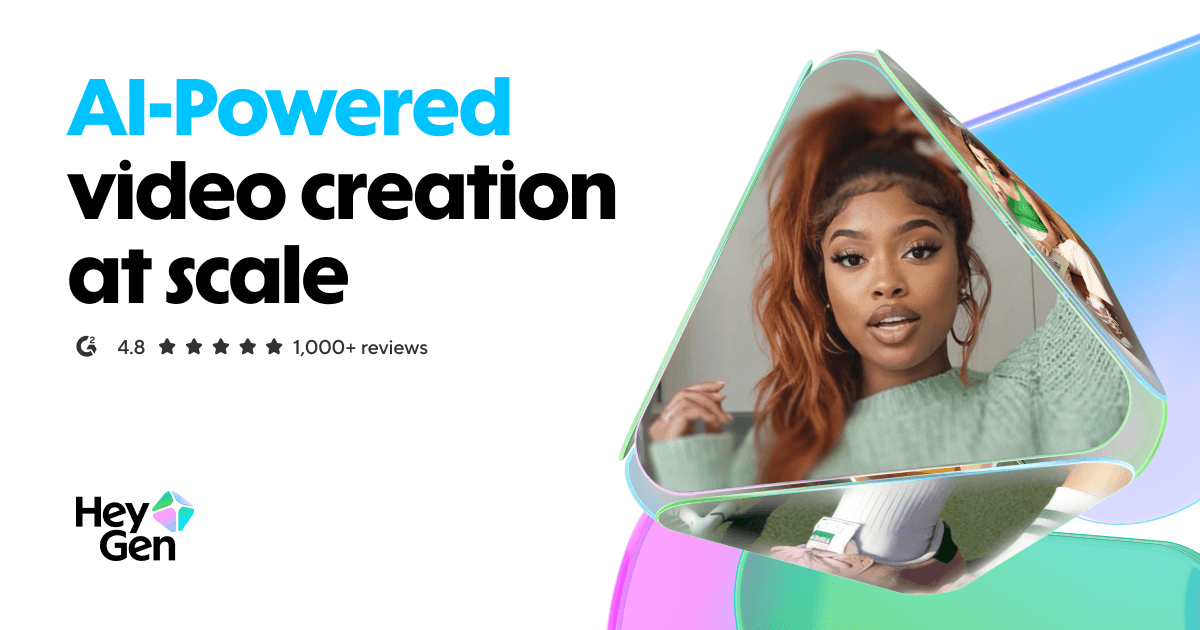 HeyGen video creation product preview