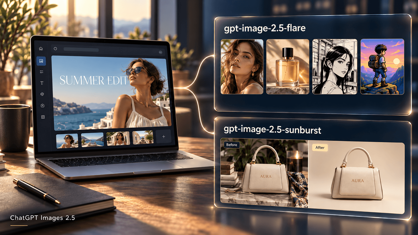 What Is ChatGPT Images 2.5? How It Maps to Flare and Sunburst