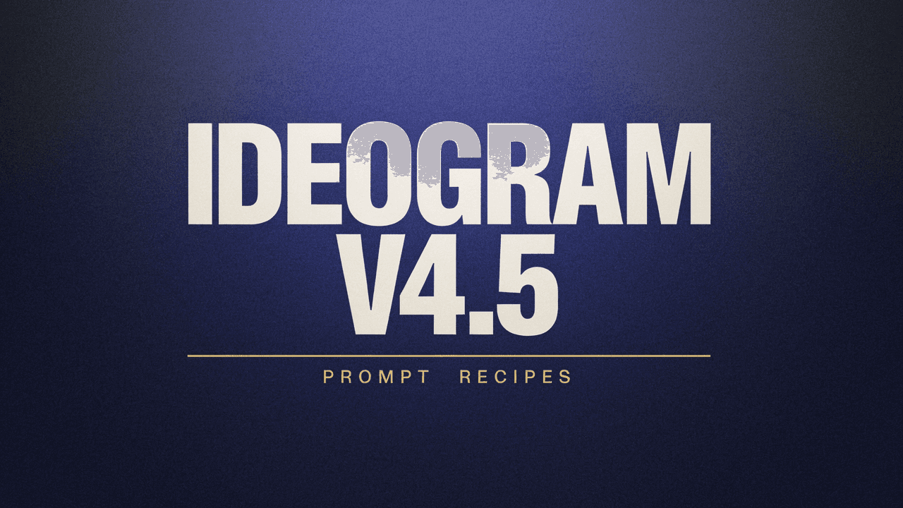 Ideogram v4.5 Prompt Recipes: Copy-Paste Typography Prompts With Real Outputs