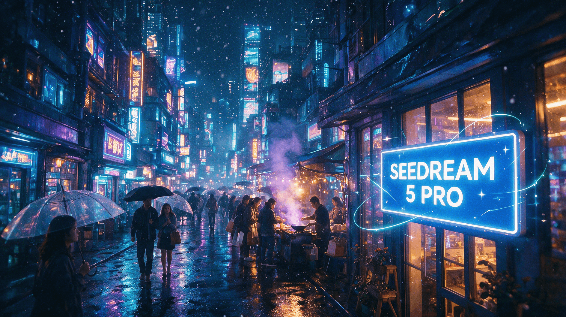 Add weather while preserving the street · After