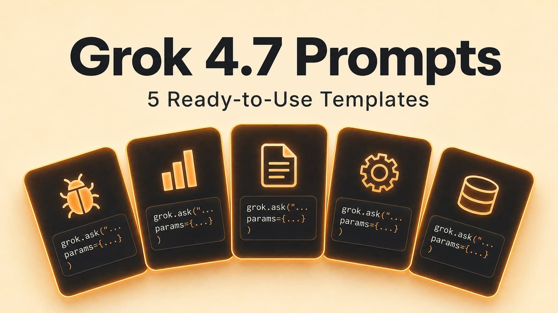 Grok 4.7 Prompts: 5 Ready-to-Use Templates with Real Outputs