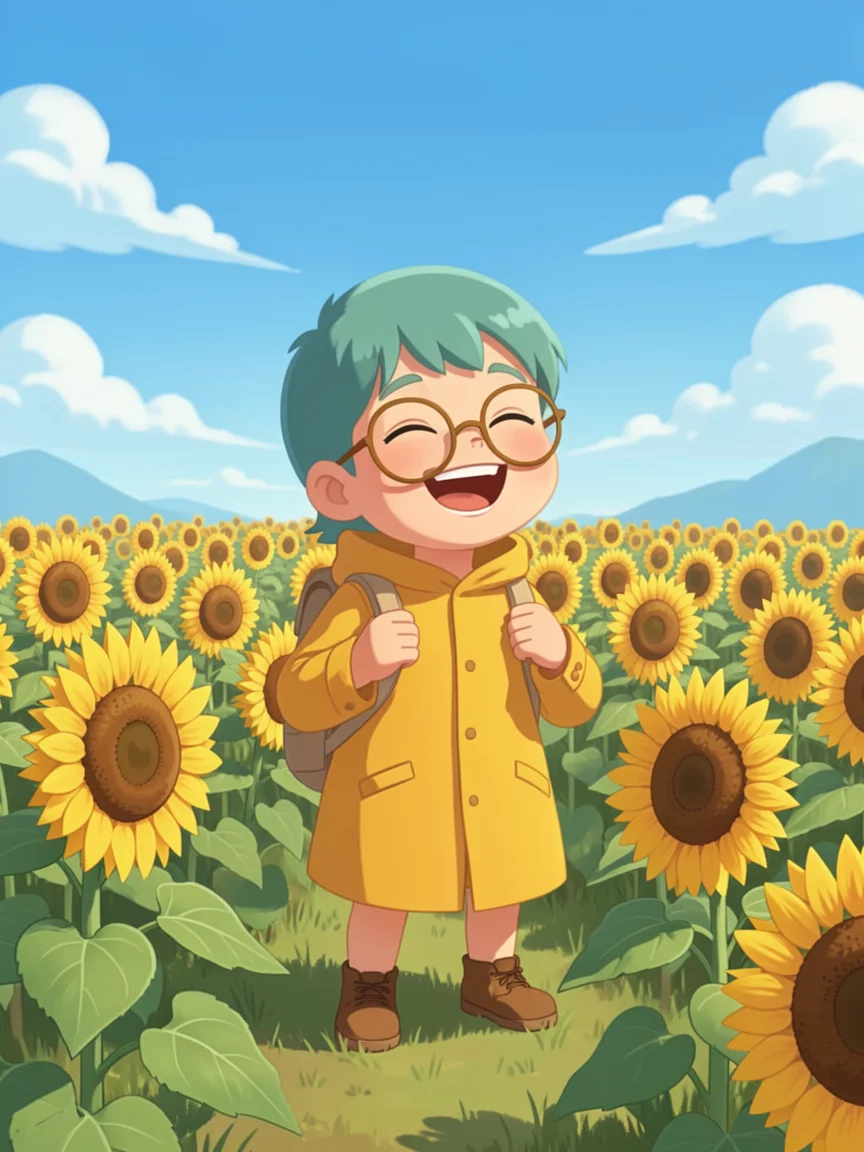 向日葵花田 · 修改后