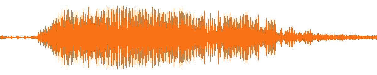 Canyon creature roar audio waveform