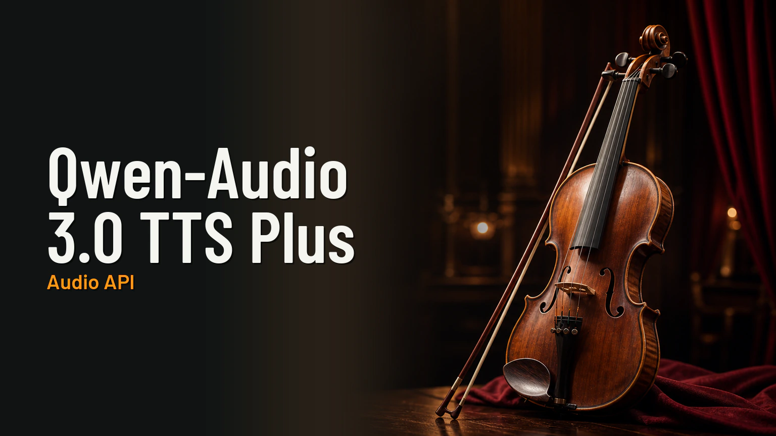 Qwen-Audio 3.0 TTS Plus
